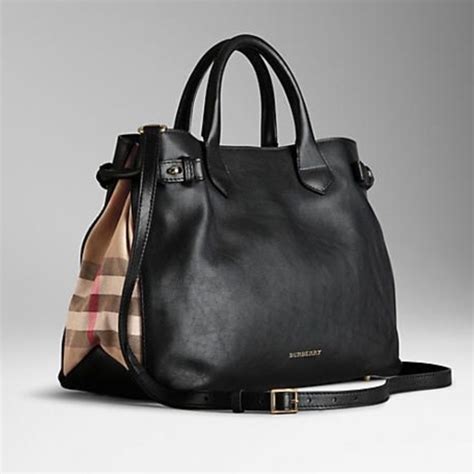 leather burberry bag|brand new authentic Burberry bag.